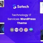 Sotech - IT & Technology Business Consulting  WordPress Theme